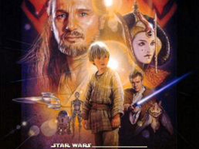 Star Wars Phantom Menace Poster